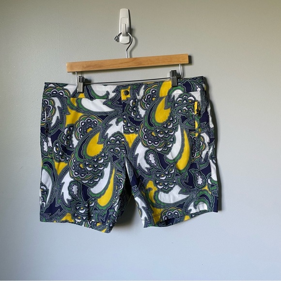 Mr. Turk Paisley Print Swim Board Shorts Trunks Men's Size 36 - Picture 1 of 7